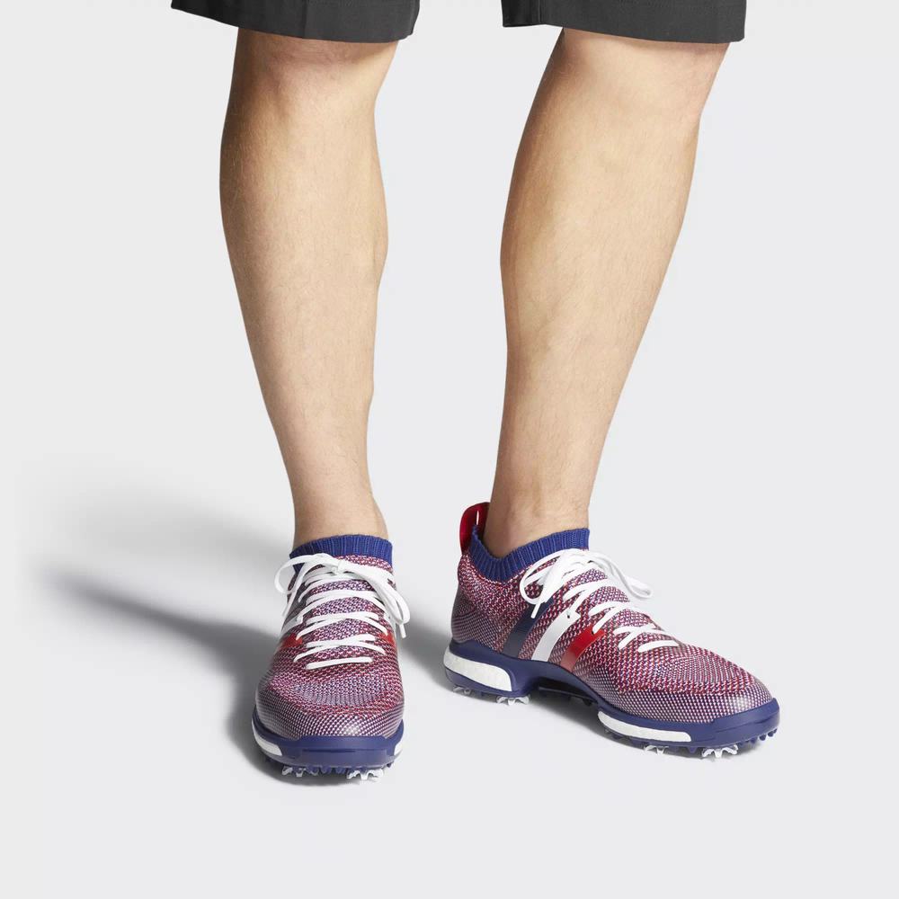 Adidas Tour360 Knit Tenis De Golf Blancos Para Hombre (MX-49514)